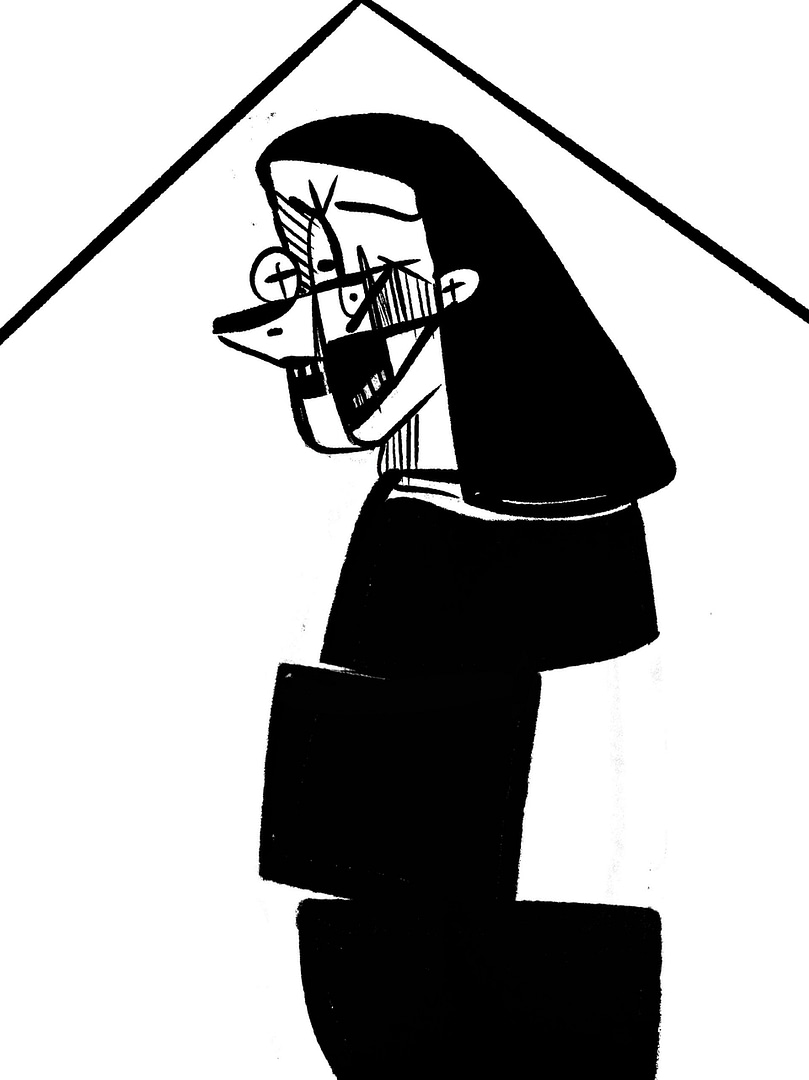 The Pregnant Nun